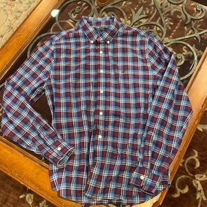 Men’s Nautica plaid button down shirt